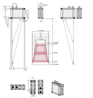 140 Millimeter (mm) Height of Measuring Range 2D/3D Laser Scanner - 2