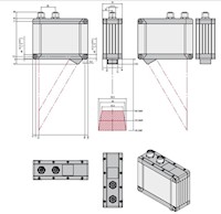 40 Millimeter (mm) Height of Measuring Range 2D/3D Laser Scanner - 2