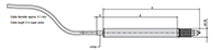 Connection Axial Integral Cable (3 Meter (m)) Gauge Sensor with External Controller for Series Applications - 2