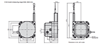 3500 and 5000 Millimeter (mm) Measuring Range Industrial Draw-Wire Sensors for Original Equipment Manufacturer (OEM) - 2