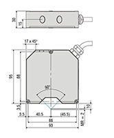 optoNCDT 2300-2DR High Precision Blue Lasers Position Sensors for Reflective Objects - 2