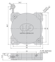 wireSENSOR MT Series 30 Millimeter (mm) Measuring Range Miniature Draw-Wire Sensor for Test Applications