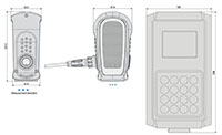 1000 Micrometer (µm) Measuring Range Conductive or Poorly Conductive Materials (CFRP) Coating Thickness Gauge (ISC1000) - 2