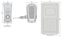 Conductive or Poorly Conductive Materials (CFRP) Coating Thickness Gauge (FSC1/7 & FSC1000) - 2