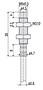 1 Millimeter (mm) Measuring Range Aluminum Eddy and Steel Eddy Current Displacement Measurement Equipment