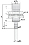 3 Millimeter (mm) Measuring Range Aluminum Eddy and Steel Eddy Current Displacement Measurement Equipment