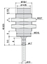 6 Millimeter (mm) Measuring Range Aluminum Eddy and Steel Eddy Current Displacement Measurement Equipment