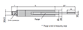 Plug-in Connection Linear Displacement Sensor - 2