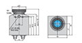 Miniature Industrial Thermal Imaging Camera with 160 x 120 Pixels (px) Optical Resolution - 2