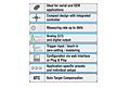 Features for optoNCDT 1420 Compact Laser Triangulation Displacement Position Sensors