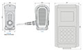 1000 Micrometer (µm) Measuring Range Conductive or Poorly Conductive Materials (CFRP) Coating Thickness Gauge (ISC1000) - 2