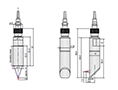 2 Millimeter (mm) Measuring Range Compact, Confocal 90 Degree (º) Sensor for Precise Distance Measurements - 2