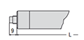 ±15 and ±25 Millimeter (mm) Measuring Range and Plug-in Connection Displacement sensors with External Controller - 2