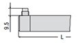 Radial Plug Connection Displacement sensor with External Controller - 2